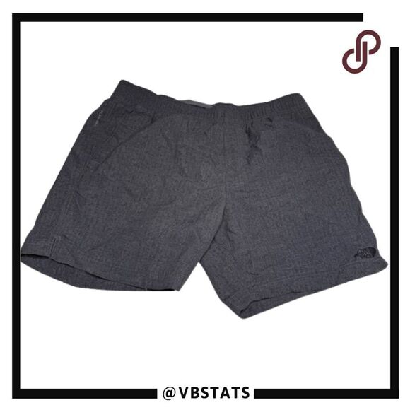 The North Face Men's Flash Dry Elastic Waist Pull On Shorts Gray Size Large - Picture 1 of 9